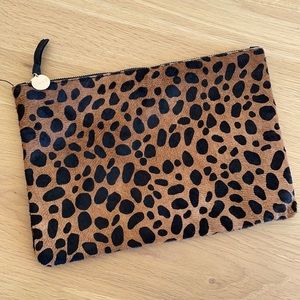 Clare V. Leopard Clutch